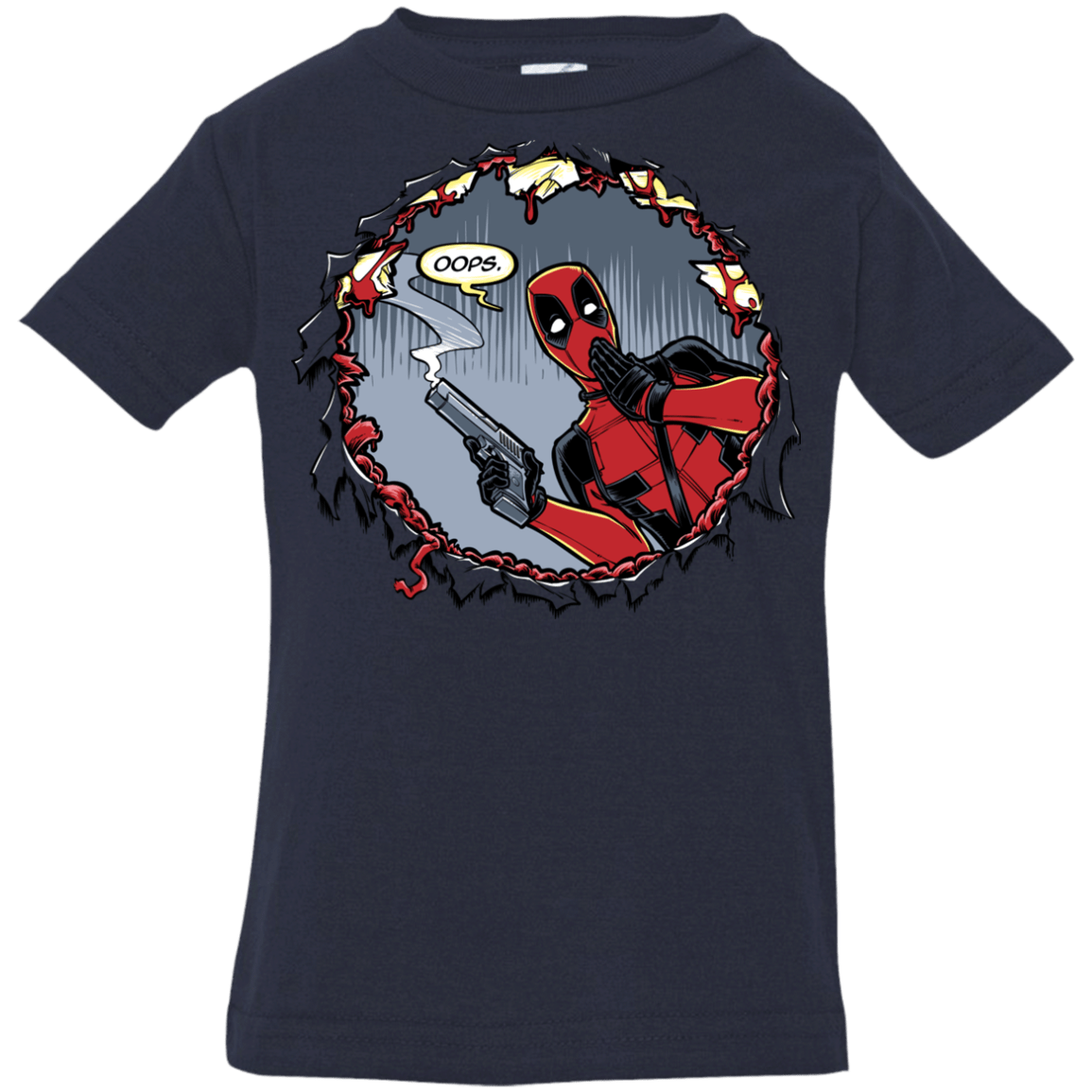 T-Shirts Navy / 6 Months Deadpool 007 Infant Premium T-Shirt