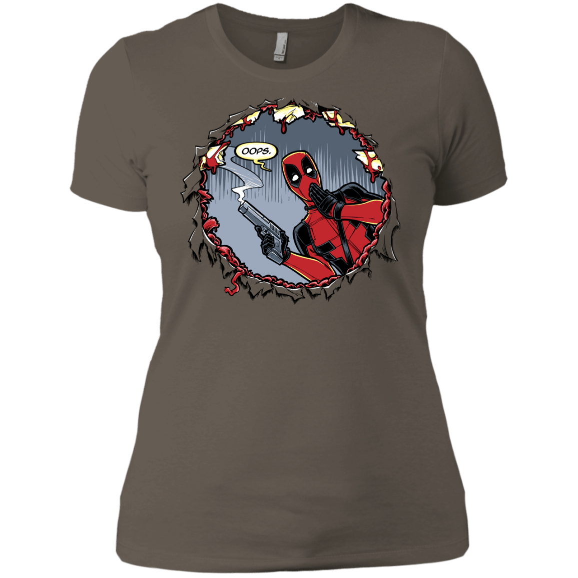 T-Shirts Warm Grey / X-Small Deadpool 007 Women's Premium T-Shirt