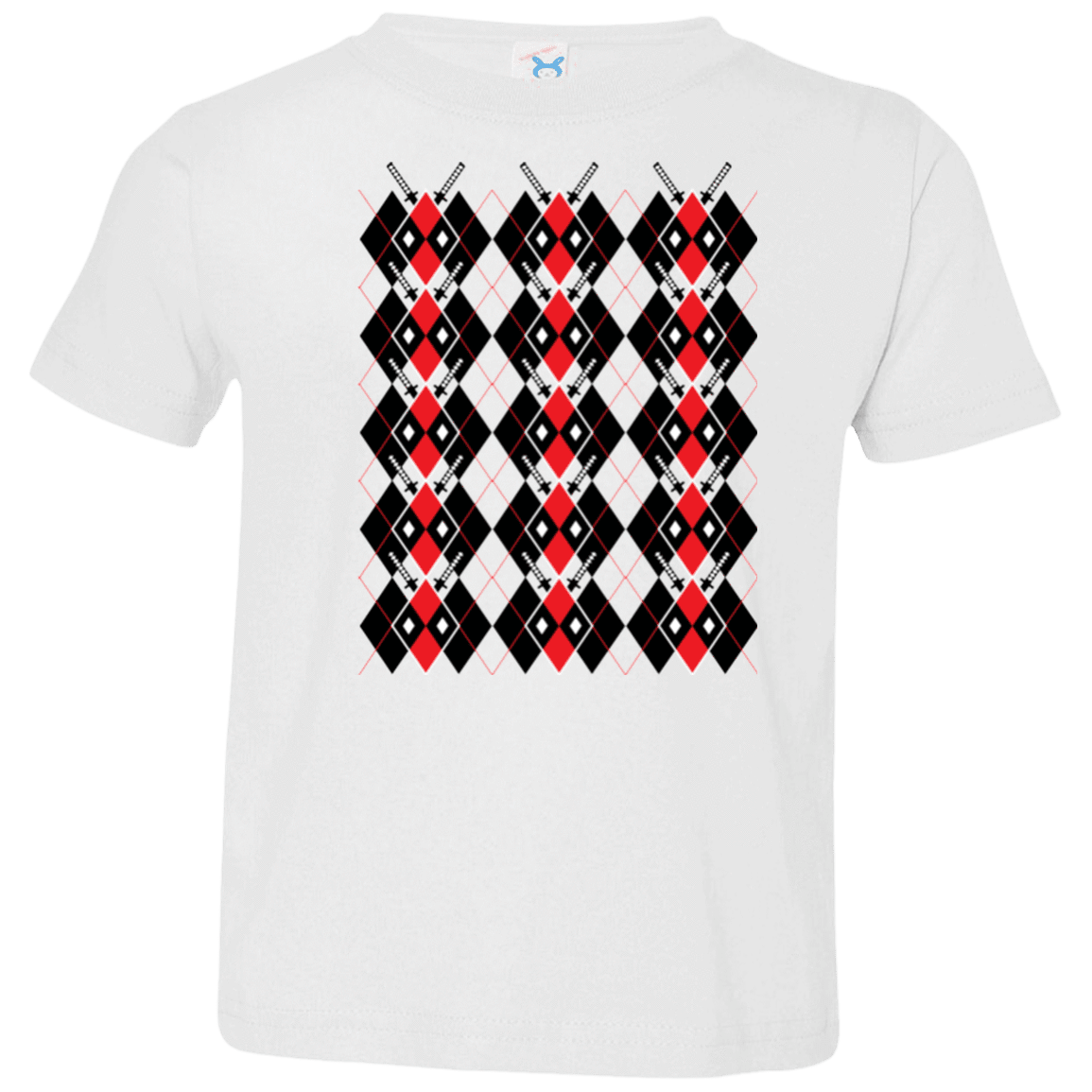 T-Shirts White / 2T Deadpool Argyle Toddler Premium T-Shirt