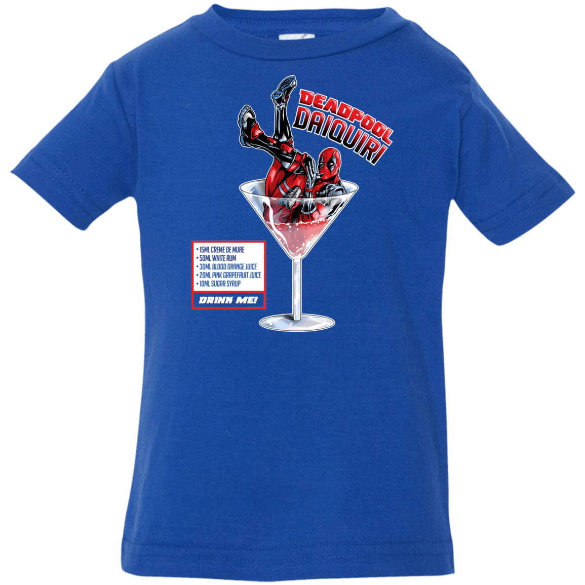 T-Shirts Royal / 6 Months Deadpool Daiquiri Infant Premium T-Shirt