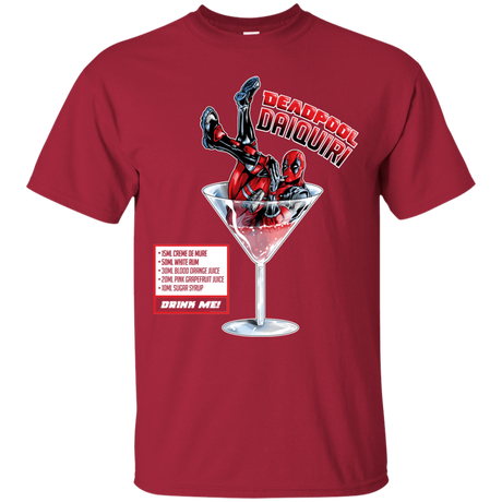 T-Shirts Cardinal / S Deadpool Daiquiri T-Shirt