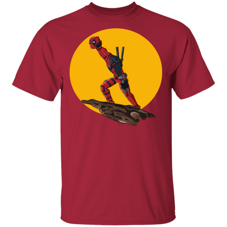 T-Shirts Cardinal / S Deadpool King T-Shirt