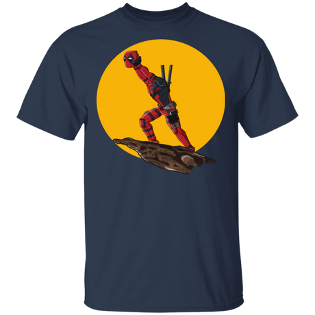 T-Shirts Navy / S Deadpool King T-Shirt
