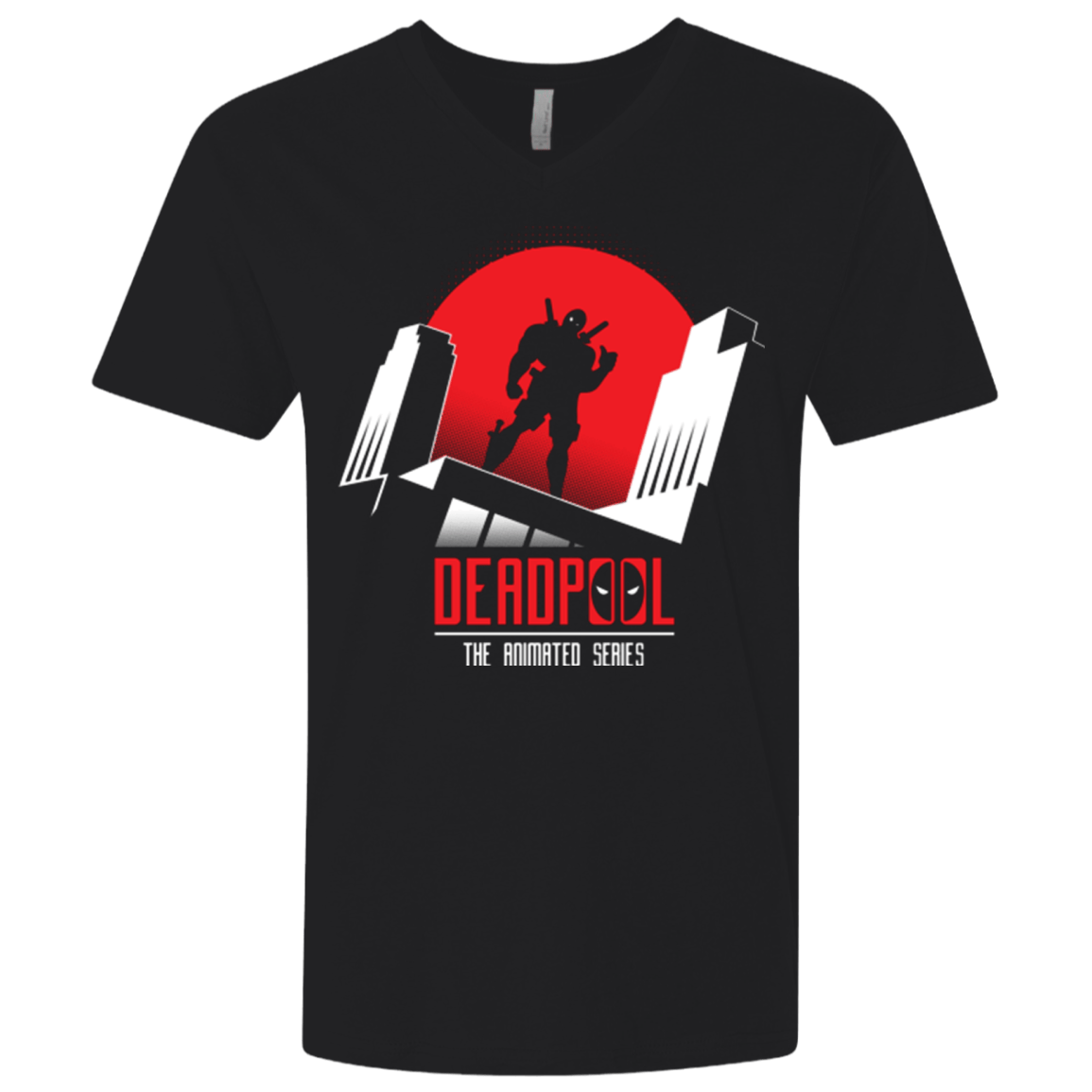 T-Shirts Black / X-Small Deadpool Men's Premium V-Neck