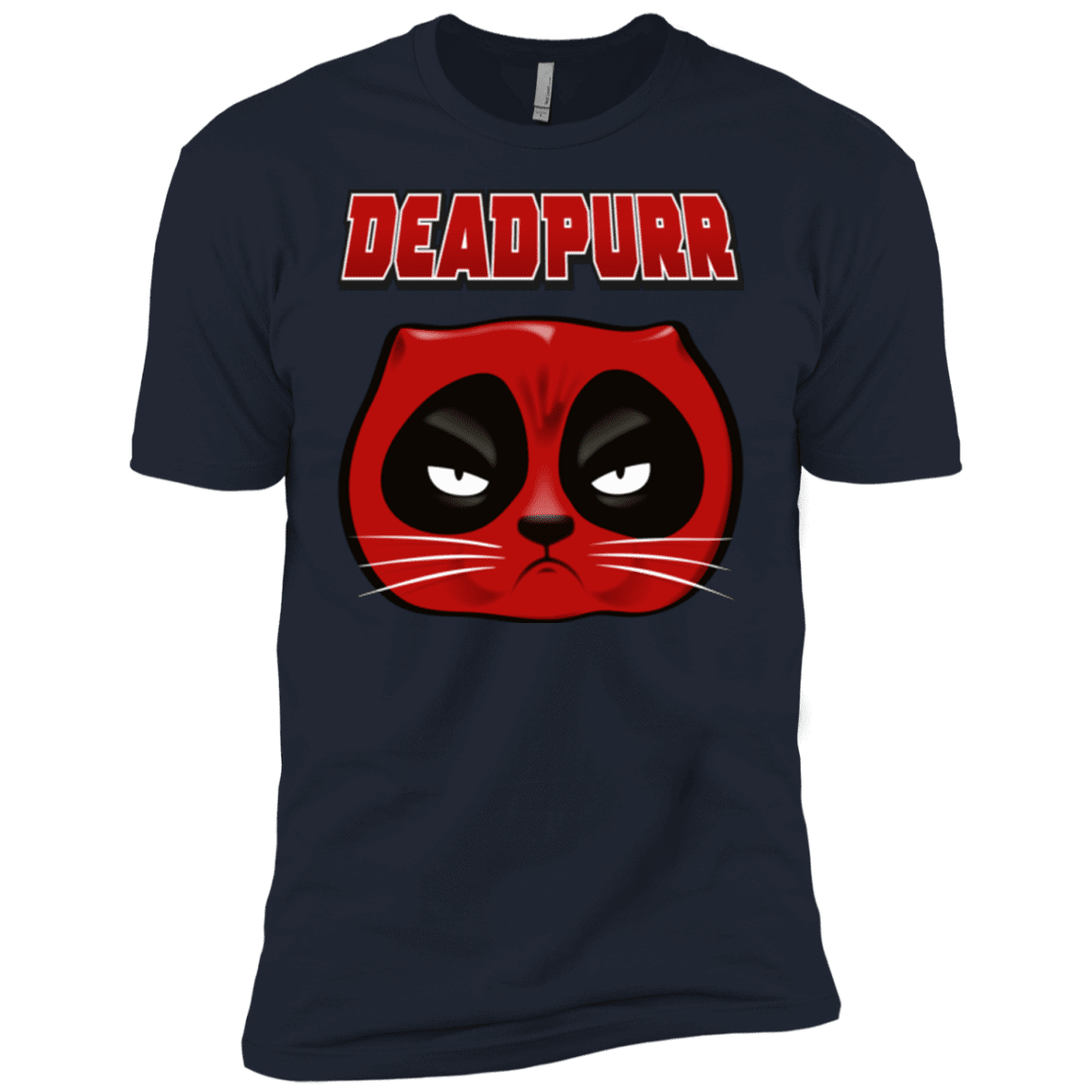 T-Shirts Midnight Navy / YXS Deadpurr2 Boys Premium T-Shirt