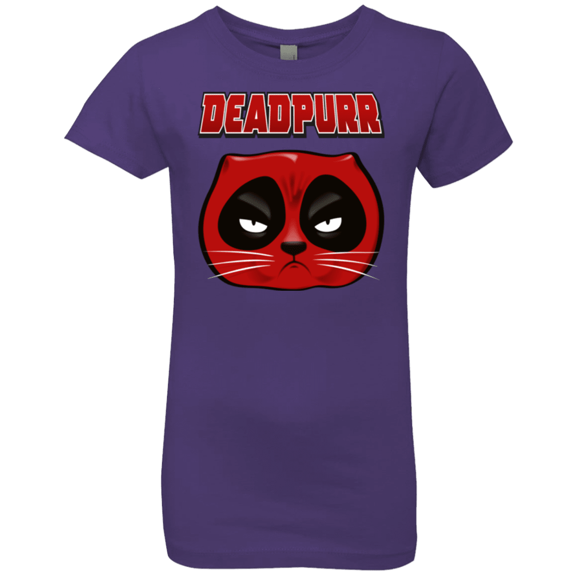 T-Shirts Purple Rush / YXS Deadpurr2 Girls Premium T-Shirt