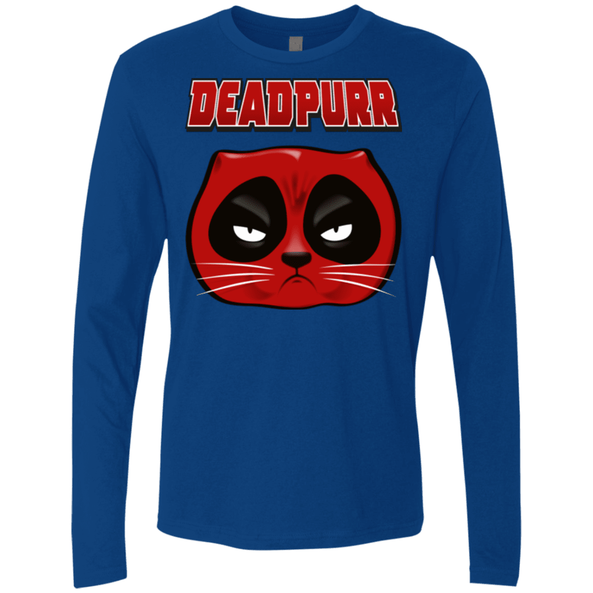T-Shirts Royal / Small Deadpurr2 Men's Premium Long Sleeve