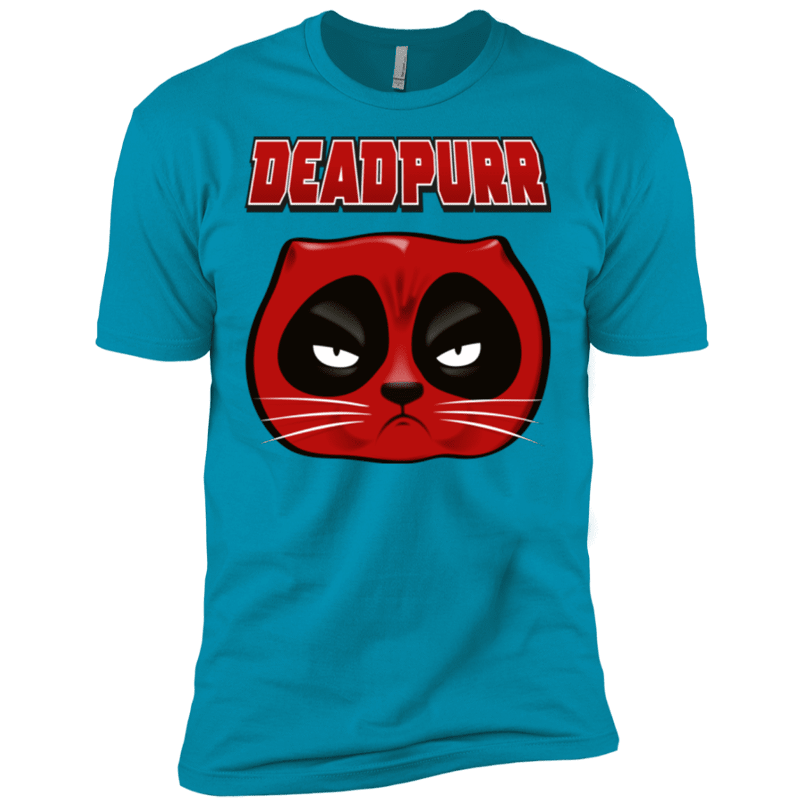 T-Shirts Turquoise / X-Small Deadpurr2 Men's Premium T-Shirt