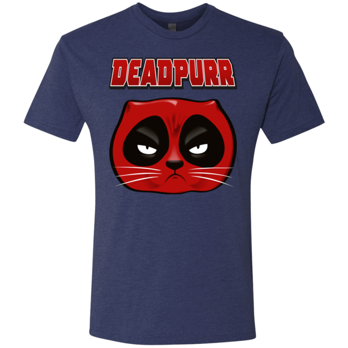 T-Shirts Vintage Navy / Small Deadpurr2 Men's Triblend T-Shirt