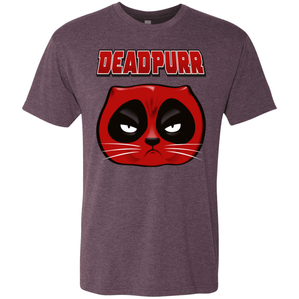 T-Shirts Vintage Purple / Small Deadpurr2 Men's Triblend T-Shirt