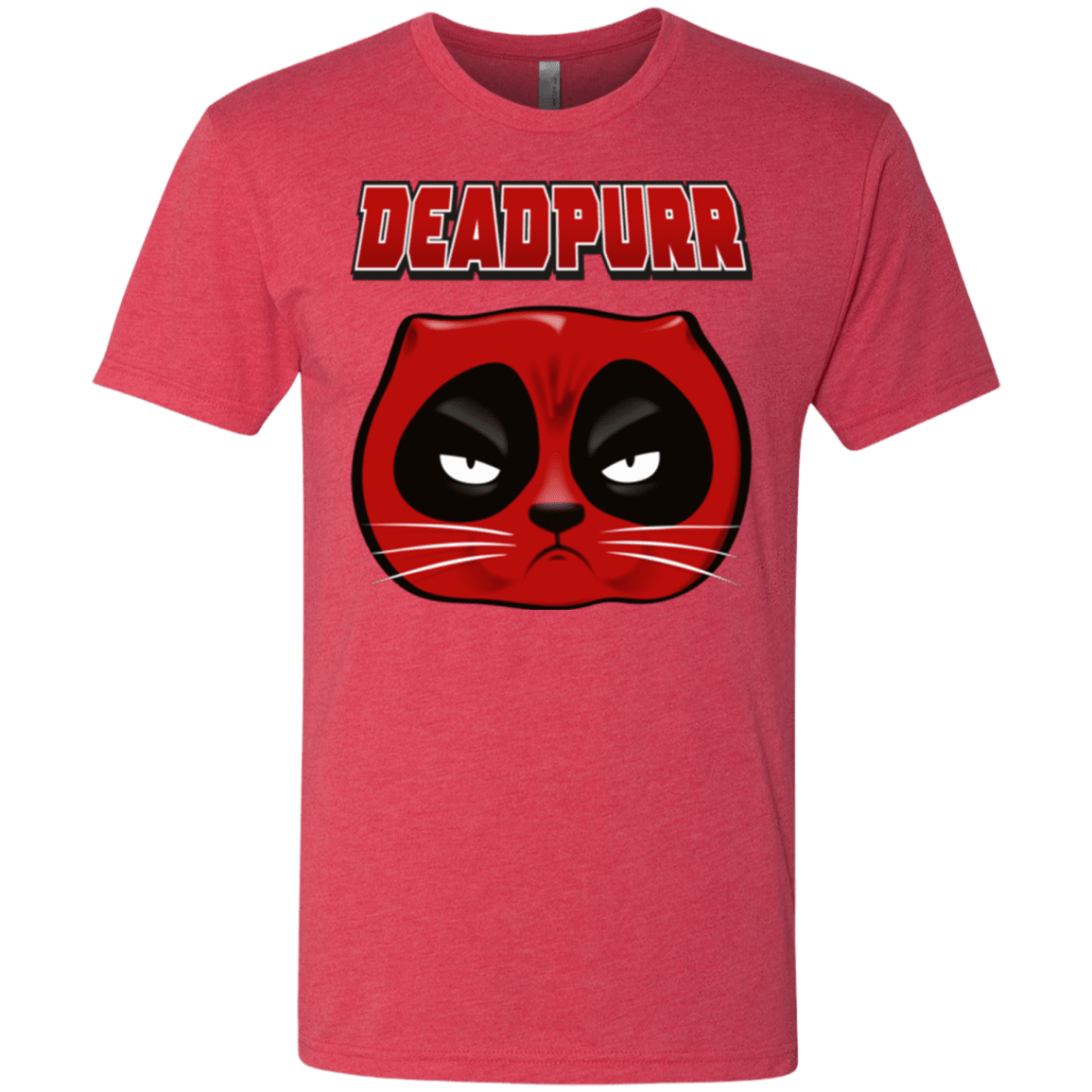 T-Shirts Vintage Red / Small Deadpurr2 Men's Triblend T-Shirt