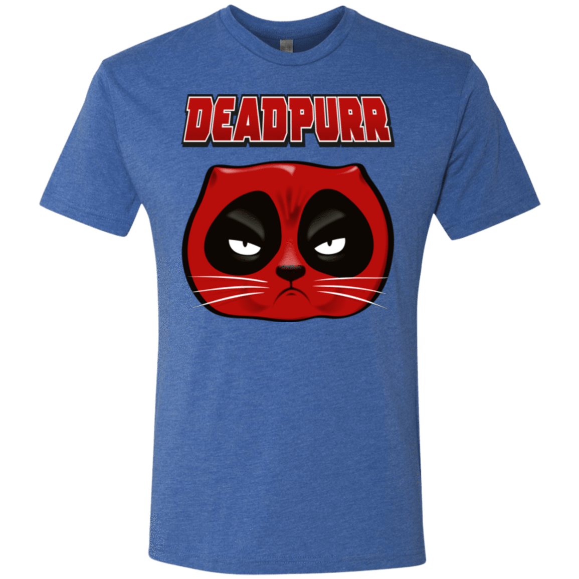 T-Shirts Vintage Royal / Small Deadpurr2 Men's Triblend T-Shirt