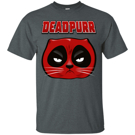 T-Shirts Dark Heather / Small Deadpurr2 T-Shirt
