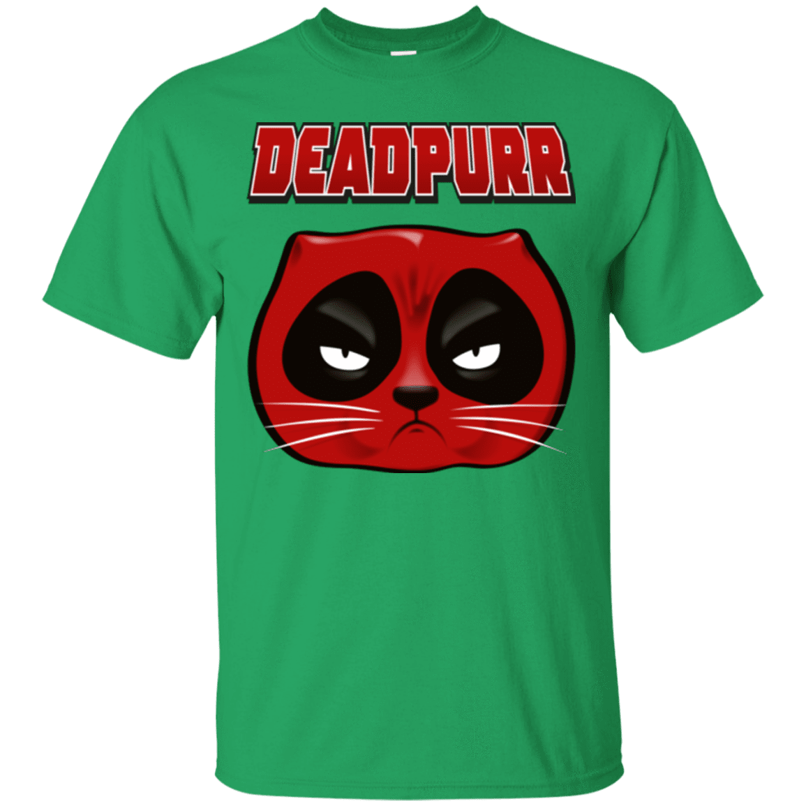 T-Shirts Irish Green / Small Deadpurr2 T-Shirt