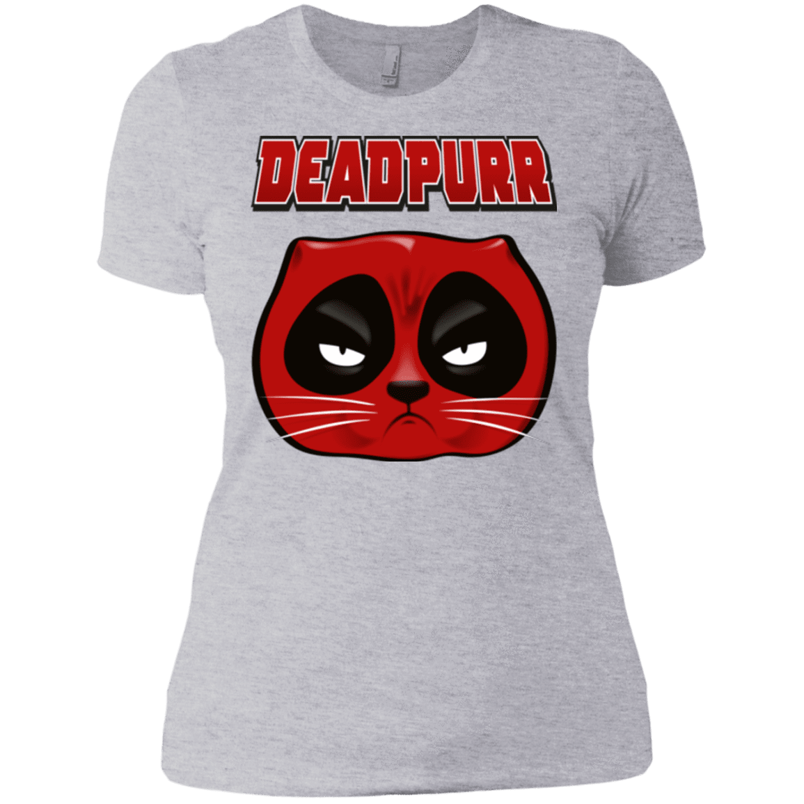 T-Shirts Heather Grey / X-Small Deadpurr2 Women's Premium T-Shirt