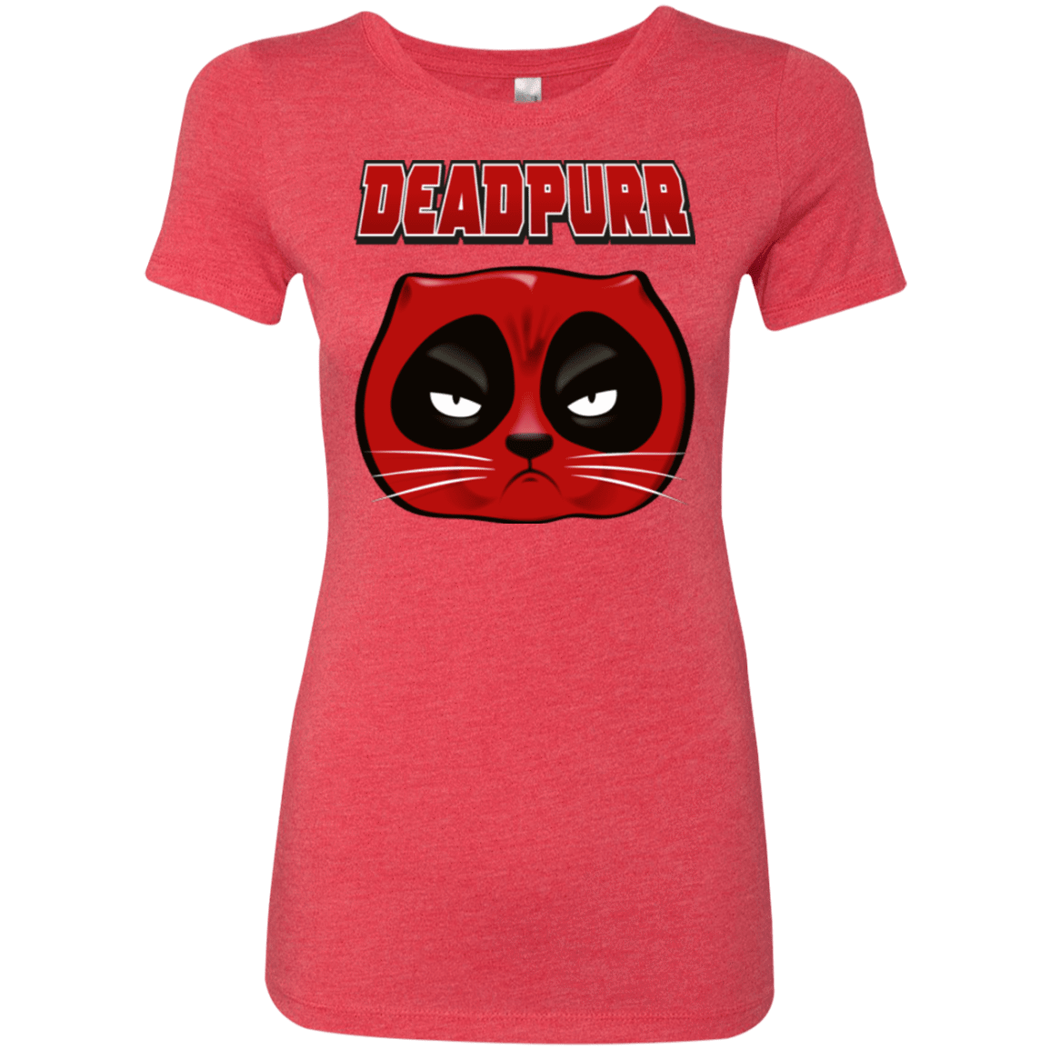 T-Shirts Vintage Red / Small Deadpurr2 Women's Triblend T-Shirt