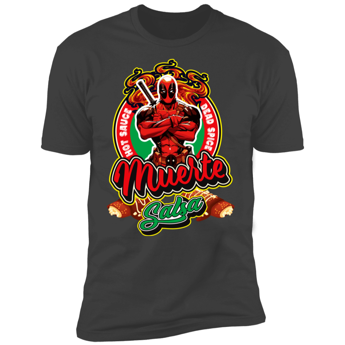 T-Shirts Heavy Metal / S Deadspice Hot Sauce Men's Premium T-Shirt