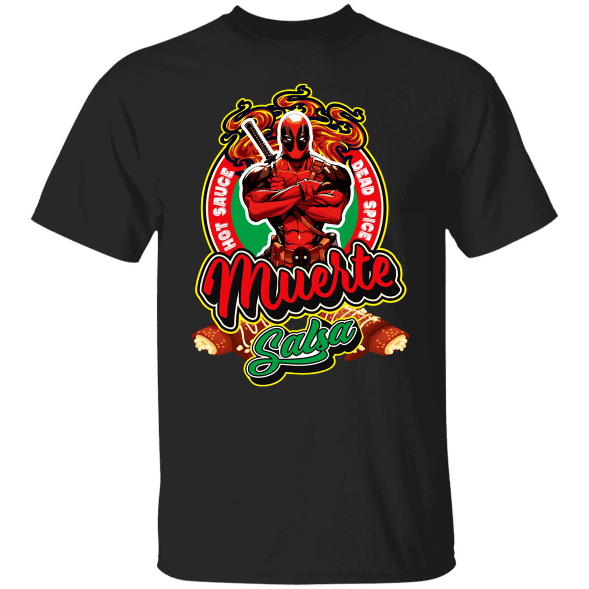 T-Shirts Black / S Deadspice Hot Sauce T-Shirt
