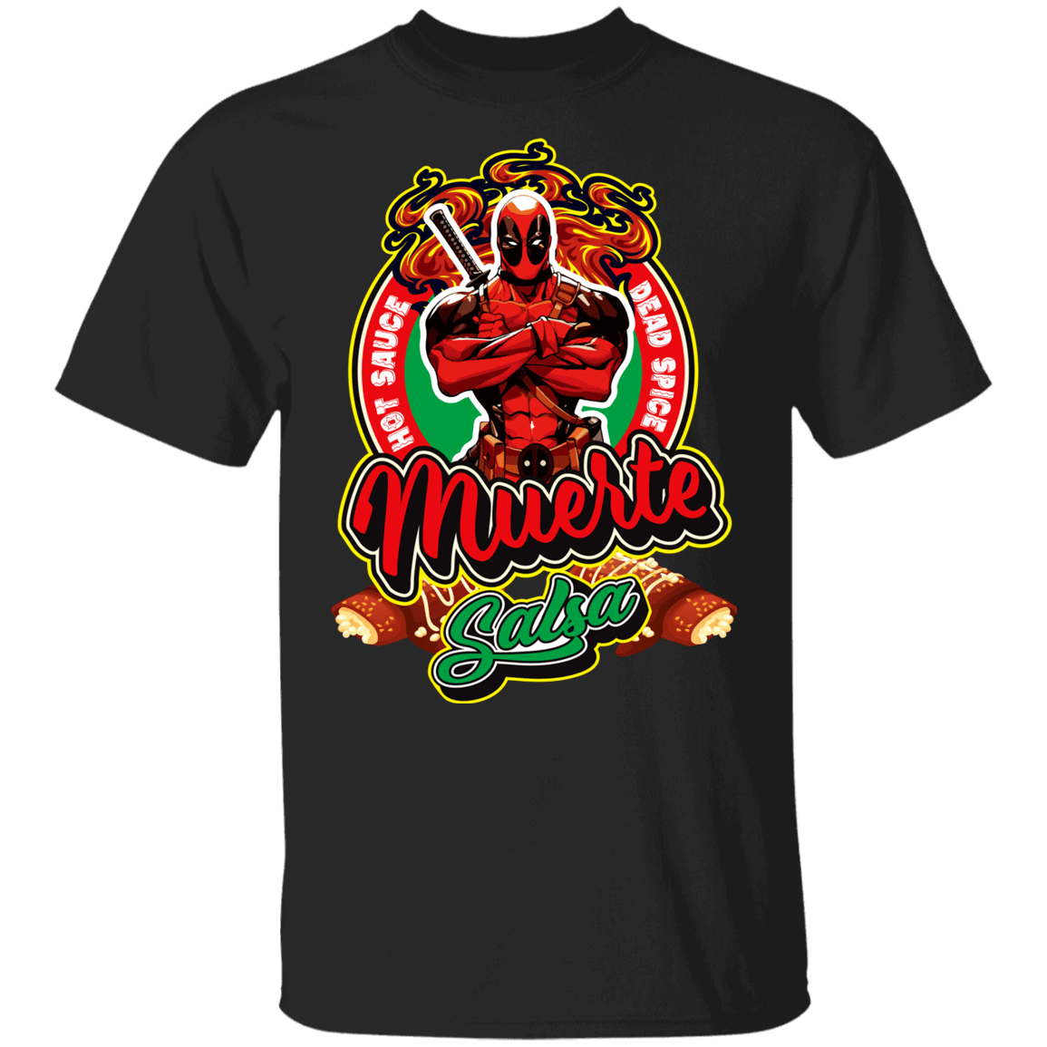 T-Shirts Black / YXS Deadspice Hot Sauce Youth T-Shirt