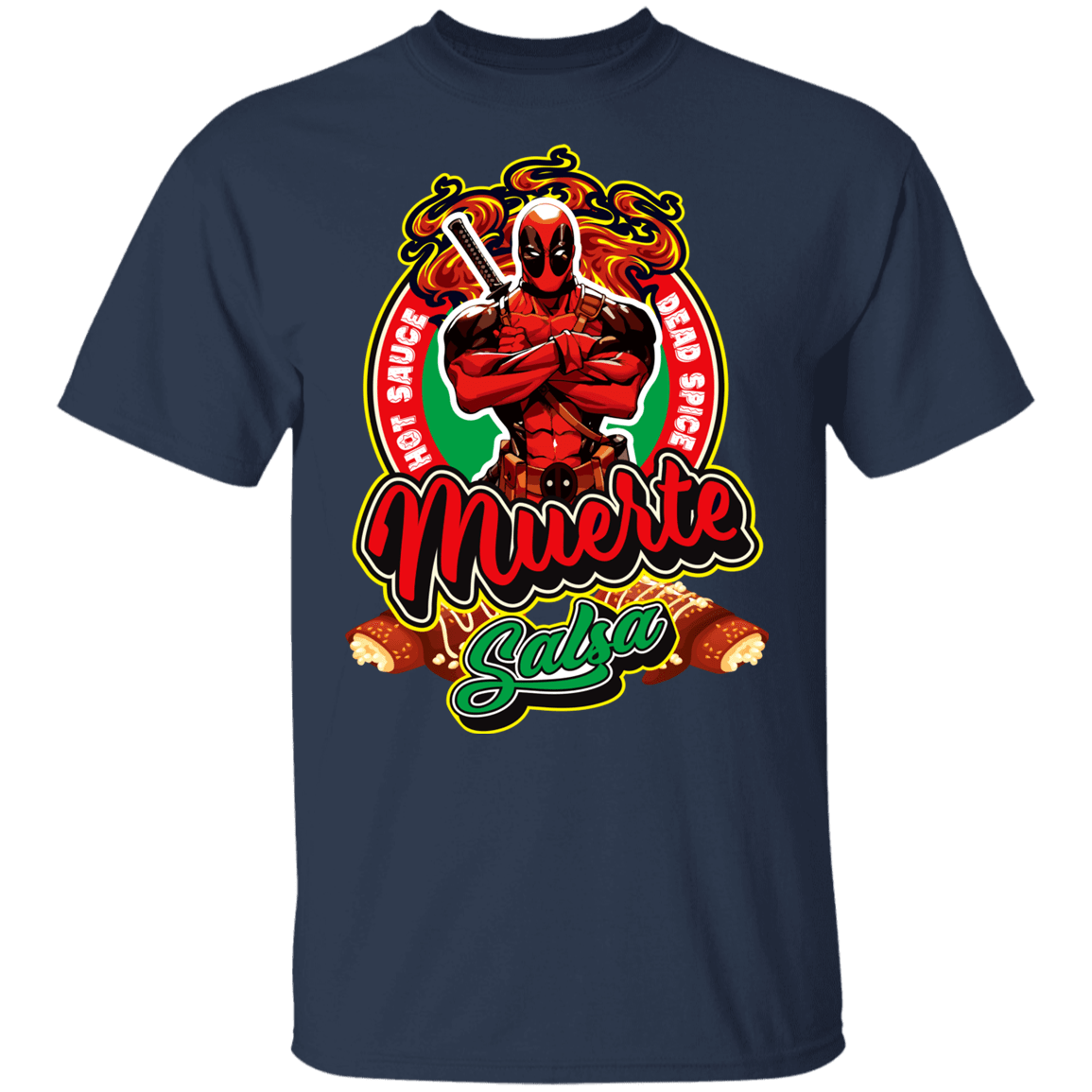 T-Shirts Navy / YXS Deadspice Hot Sauce Youth T-Shirt