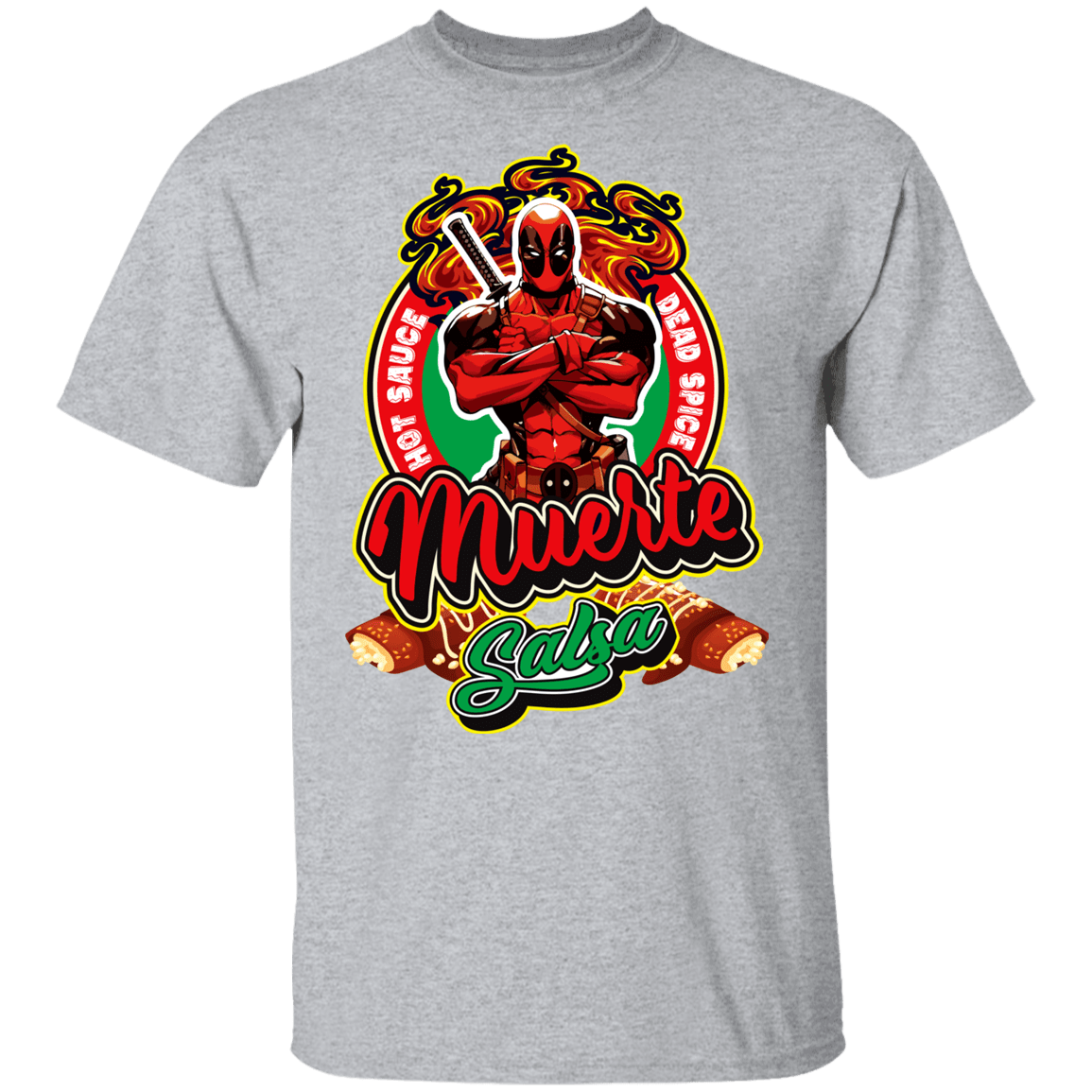 T-Shirts Sport Grey / YXS Deadspice Hot Sauce Youth T-Shirt