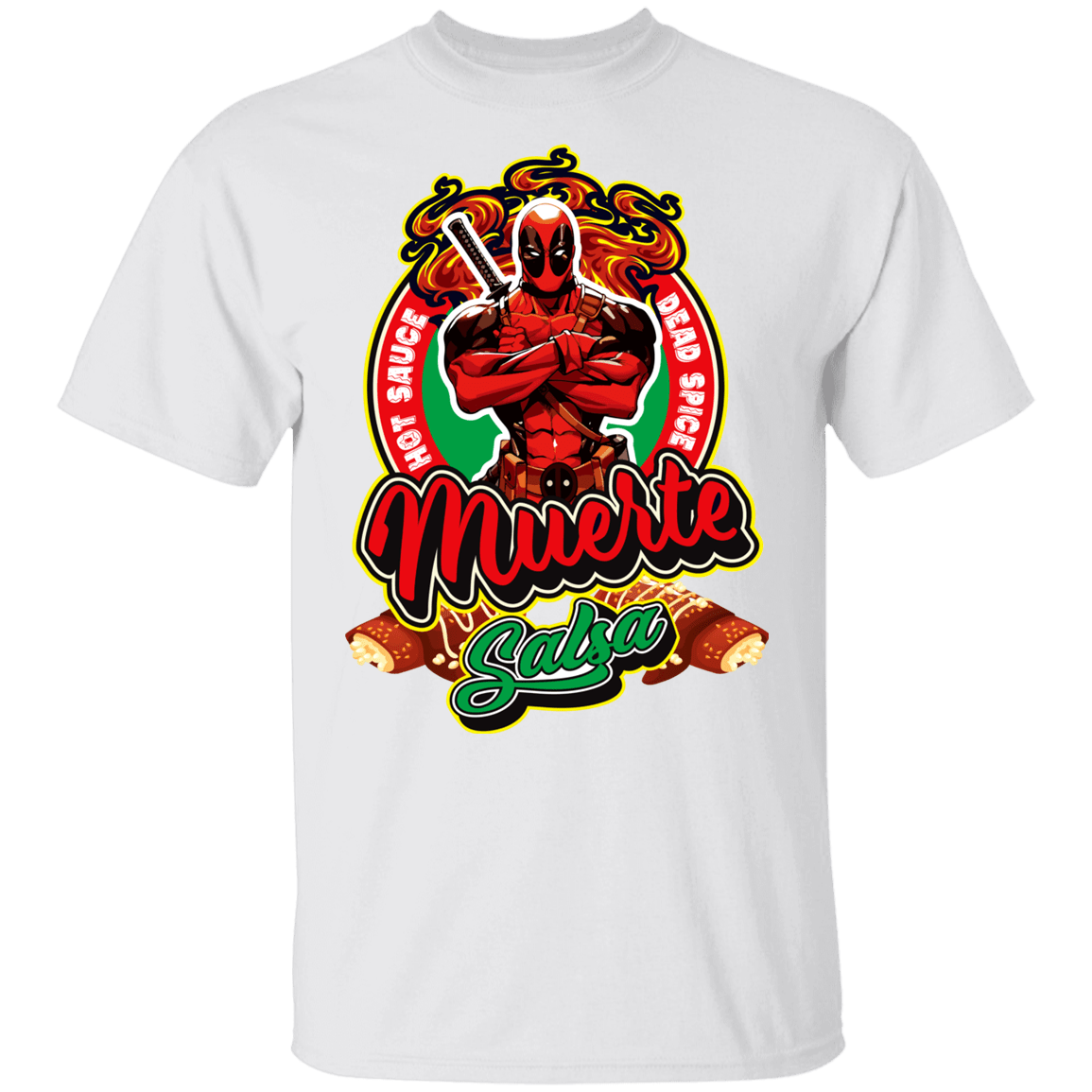 T-Shirts White / YXS Deadspice Hot Sauce Youth T-Shirt