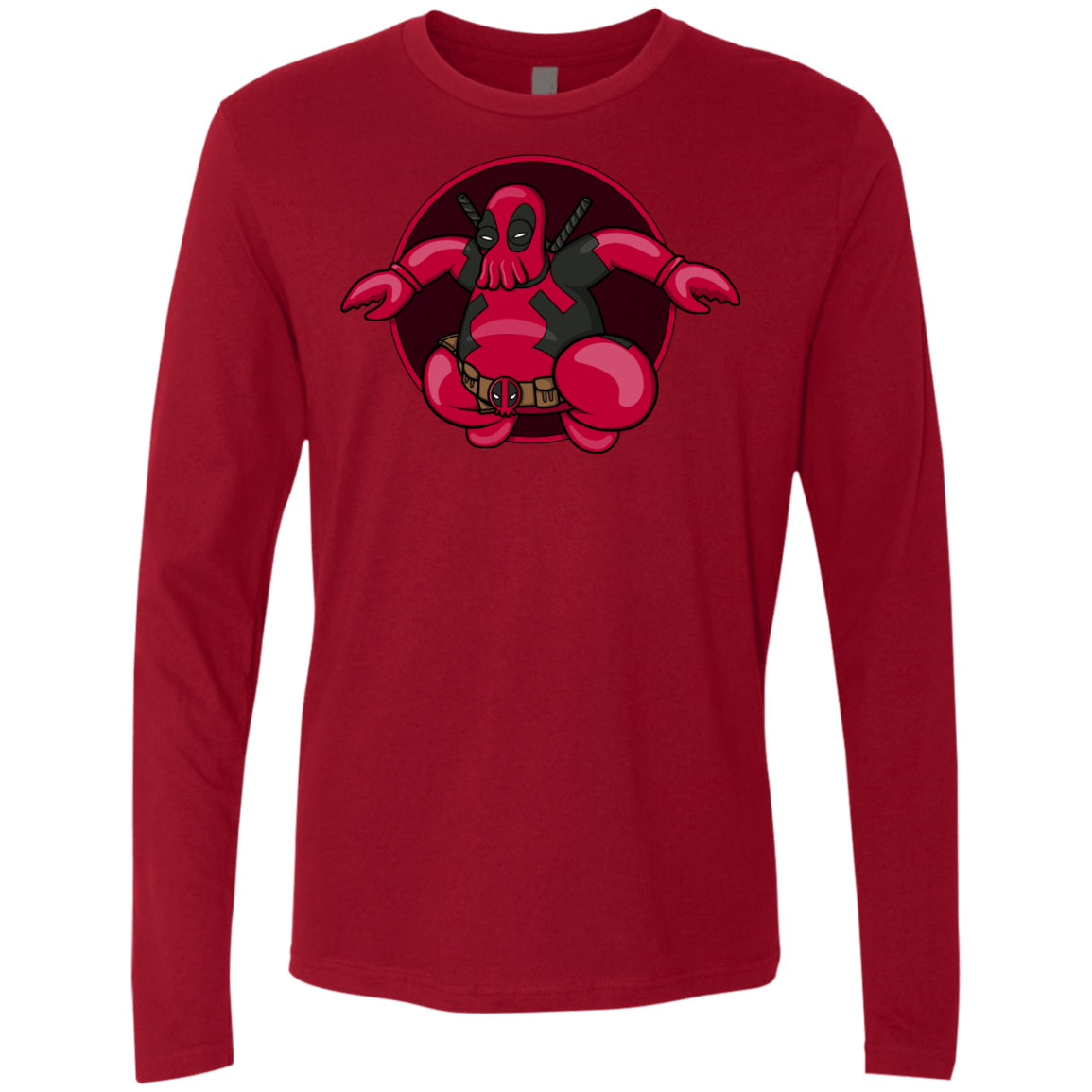 T-Shirts Cardinal / S Deadwhoop Men's Premium Long Sleeve