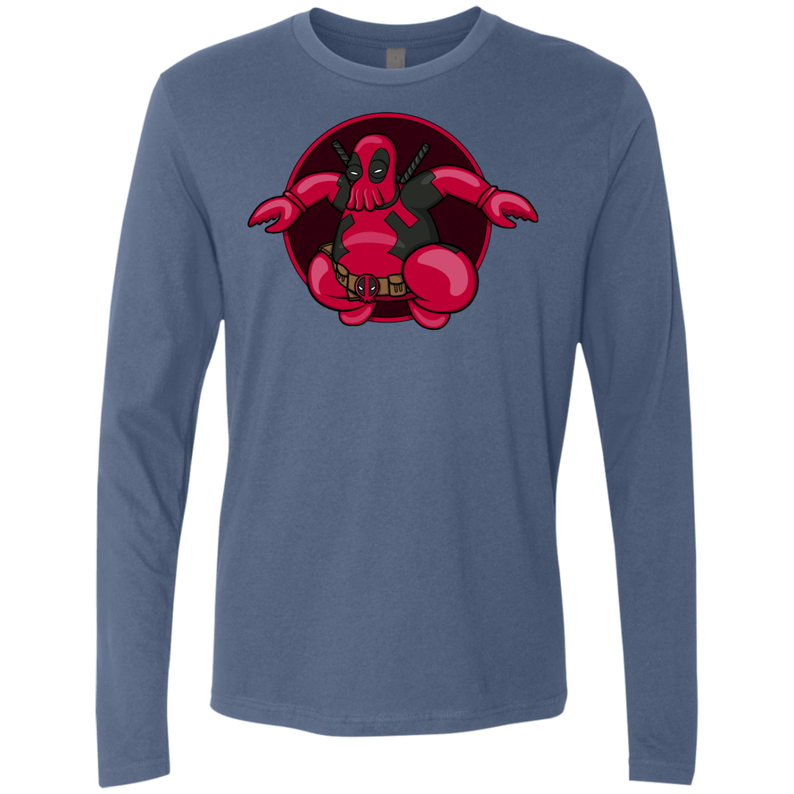 T-Shirts Indigo / S Deadwhoop Men's Premium Long Sleeve