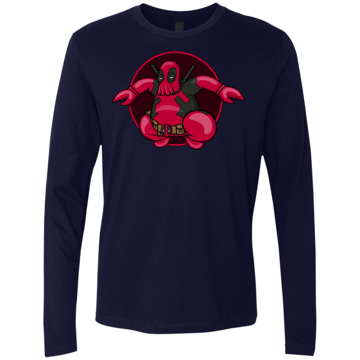 T-Shirts Midnight Navy / S Deadwhoop Men's Premium Long Sleeve