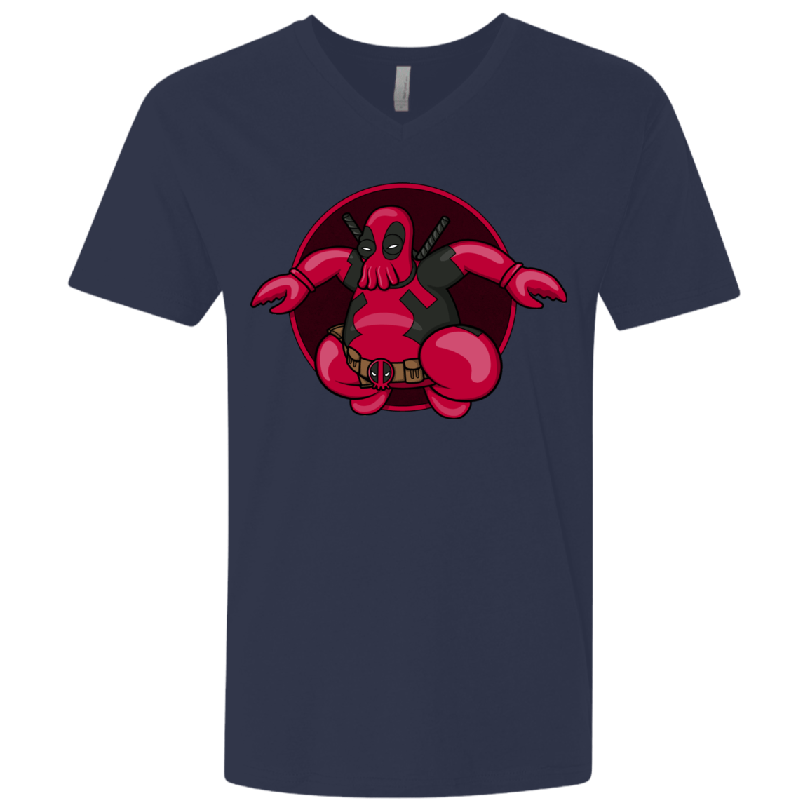 T-Shirts Midnight Navy / X-Small Deadwhoop Men's Premium V-Neck