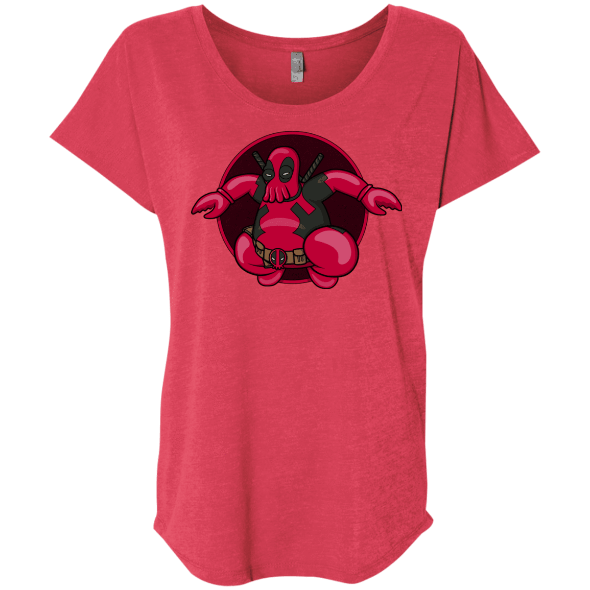 T-Shirts Vintage Red / X-Small Deadwhoop Triblend Dolman Sleeve