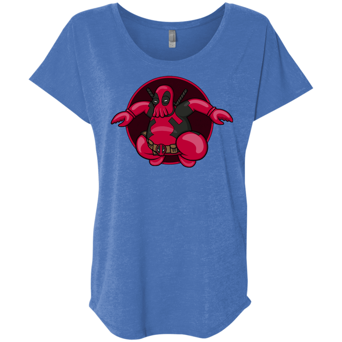 T-Shirts Vintage Royal / X-Small Deadwhoop Triblend Dolman Sleeve