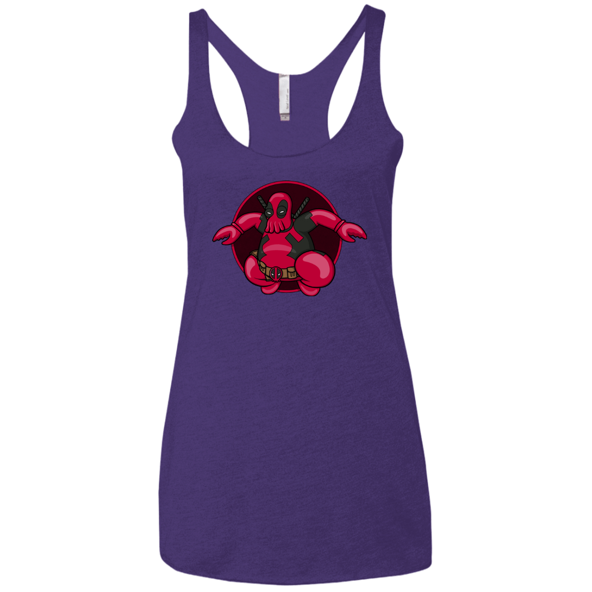 T-Shirts Purple Rush / X-Small Deadwhoop Women's Triblend Racerback Tank
