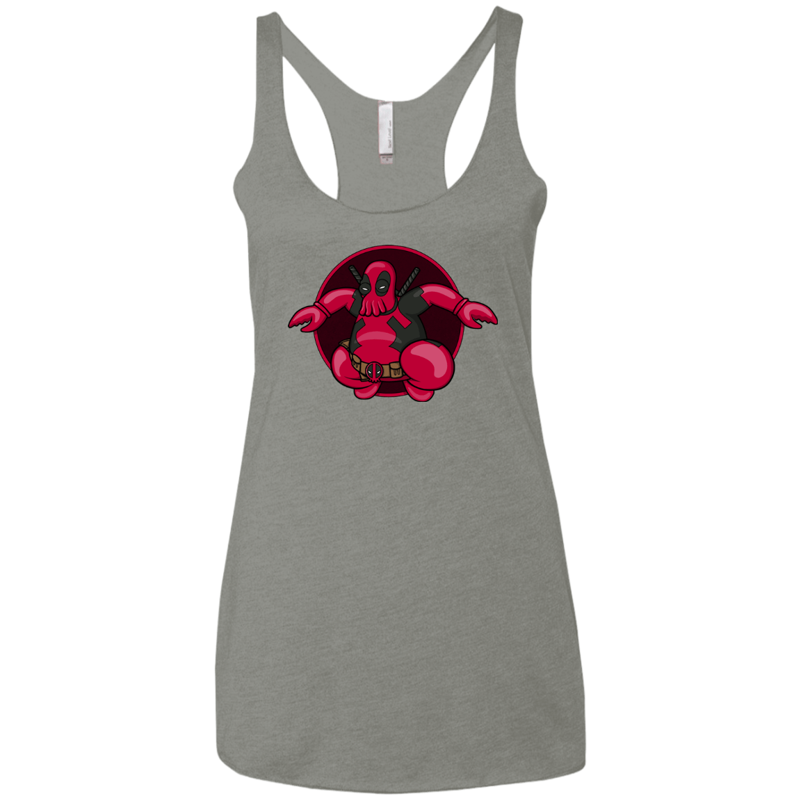 T-Shirts Venetian Grey / X-Small Deadwhoop Women's Triblend Racerback Tank