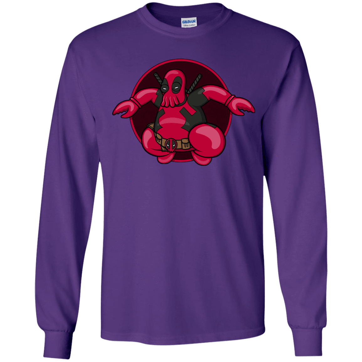 T-Shirts Purple / YS Deadwhoop Youth Long Sleeve T-Shirt