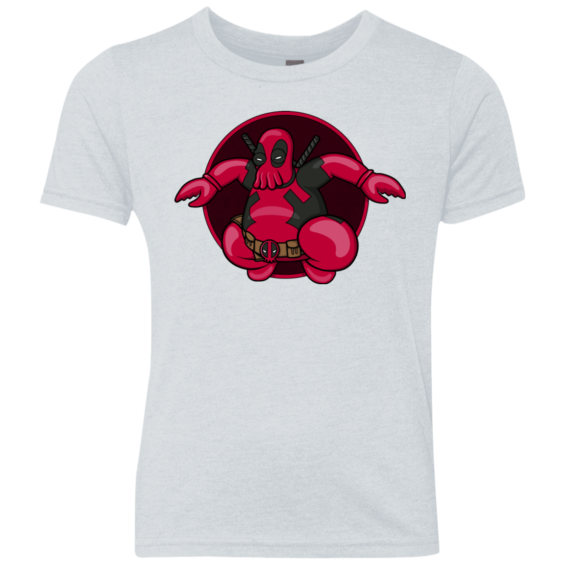 T-Shirts Heather White / YXS Deadwhoop Youth Triblend T-Shirt