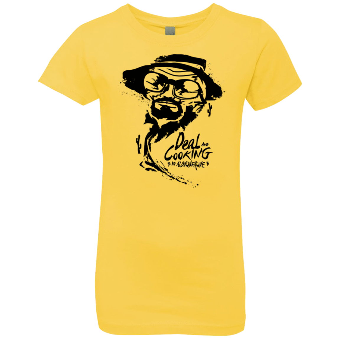 T-Shirts Vibrant Yellow / YXS Deal Cooking Girls Premium T-Shirt