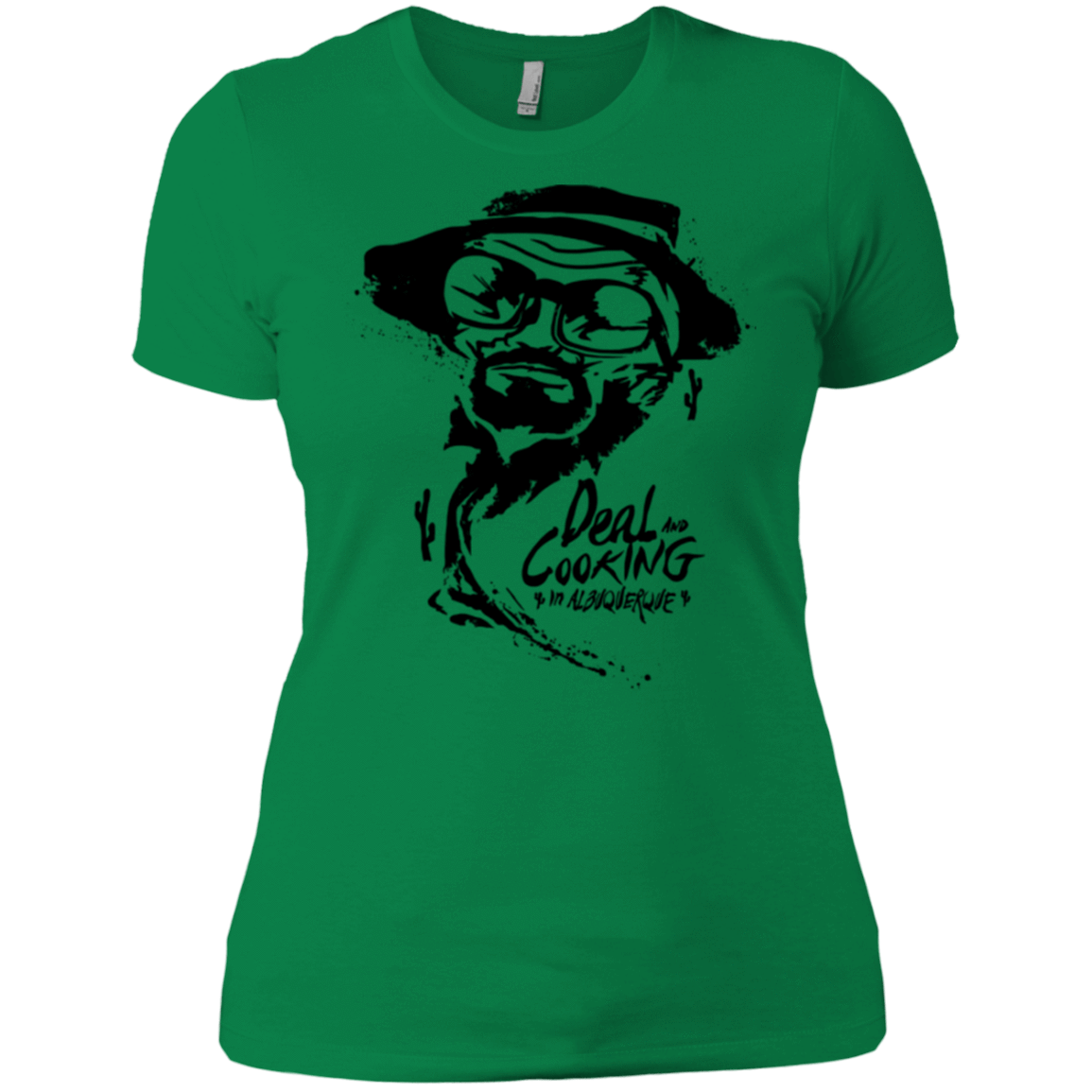 T-Shirts Kelly Green / X-Small Deal Cooking Women's Premium T-Shirt