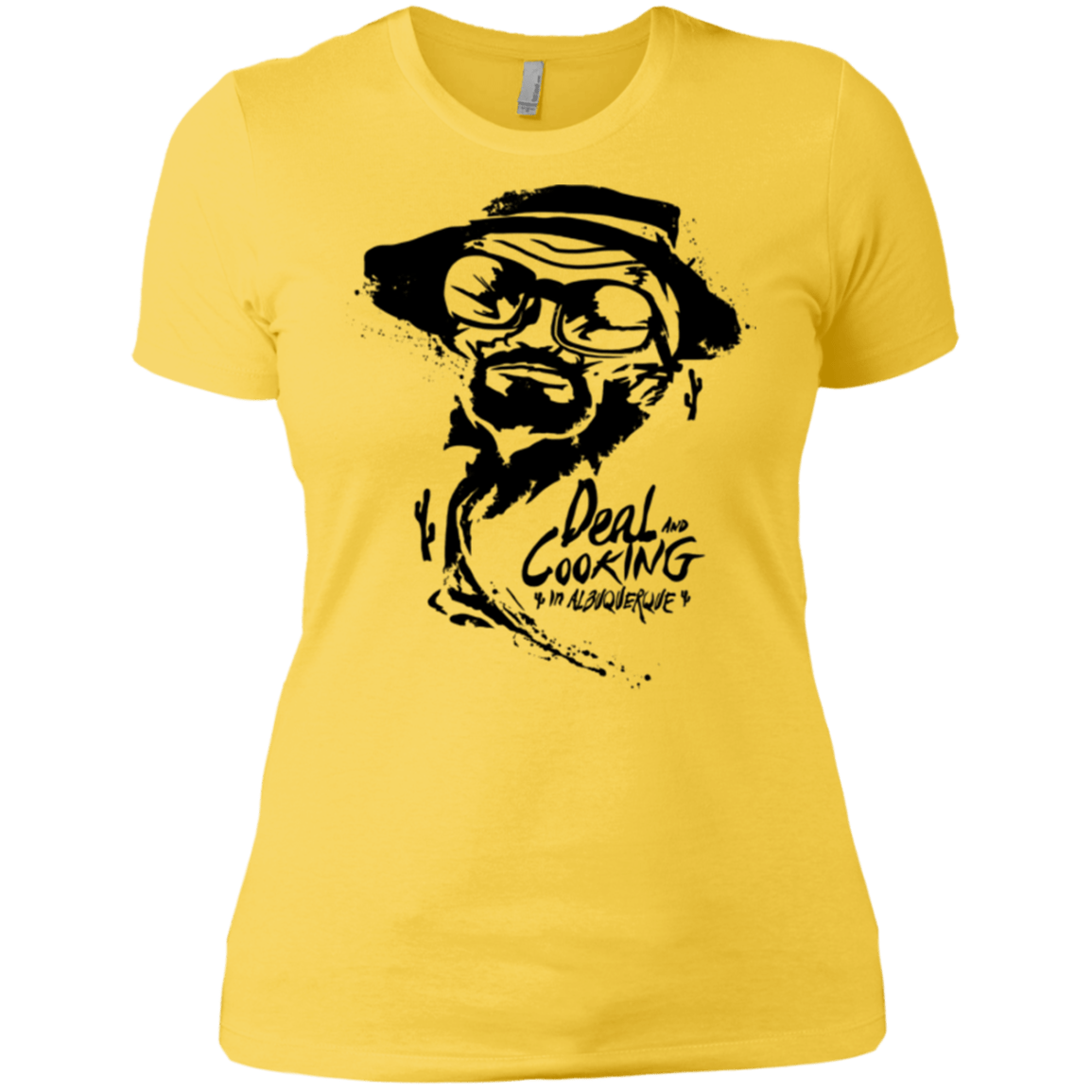 T-Shirts Vibrant Yellow / X-Small Deal Cooking Women's Premium T-Shirt