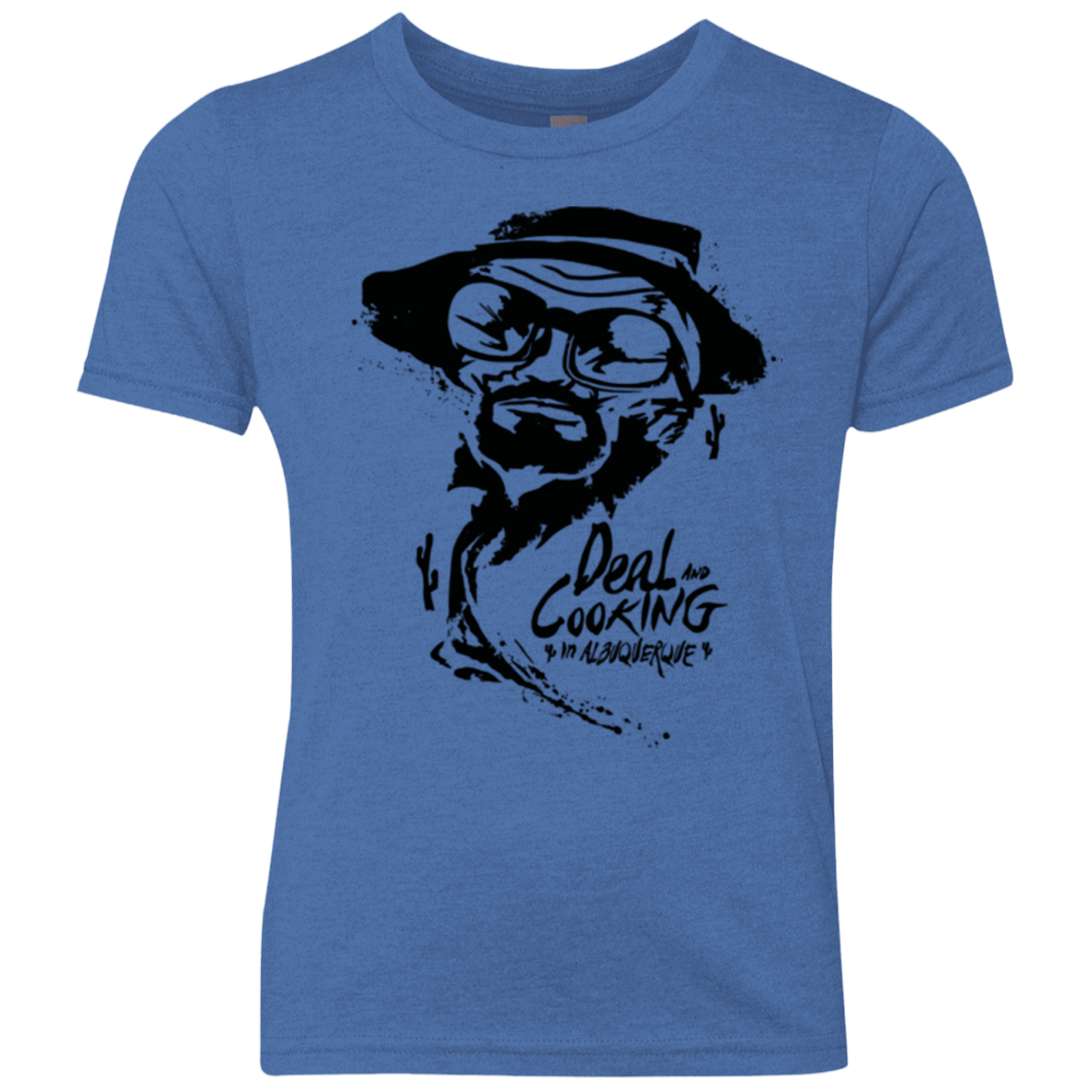 T-Shirts Vintage Royal / YXS Deal Cooking Youth Triblend T-Shirt