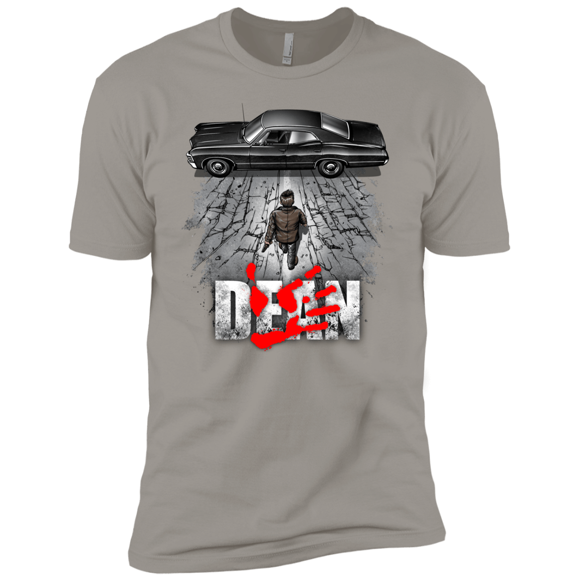 T-Shirts Light Grey / YXS Dean Boys Premium T-Shirt