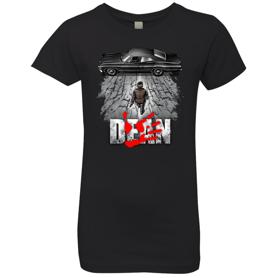 T-Shirts Black / YXS Dean Girls Premium T-Shirt