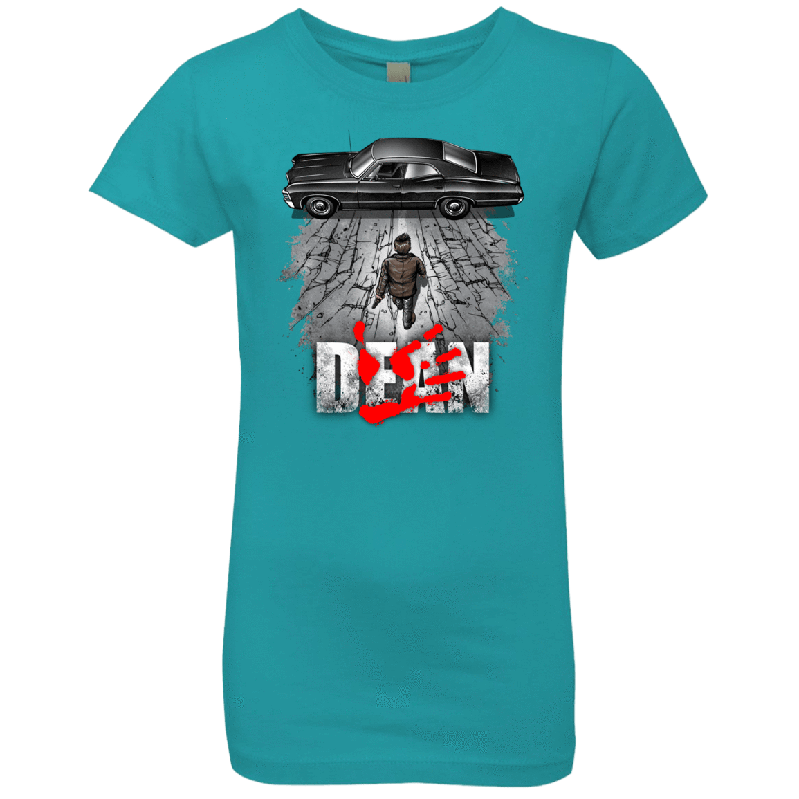 T-Shirts Tahiti Blue / YXS Dean Girls Premium T-Shirt