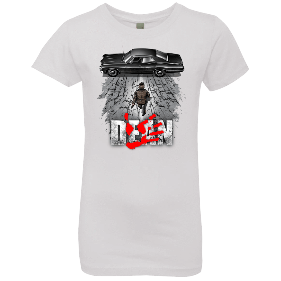 T-Shirts White / YXS Dean Girls Premium T-Shirt