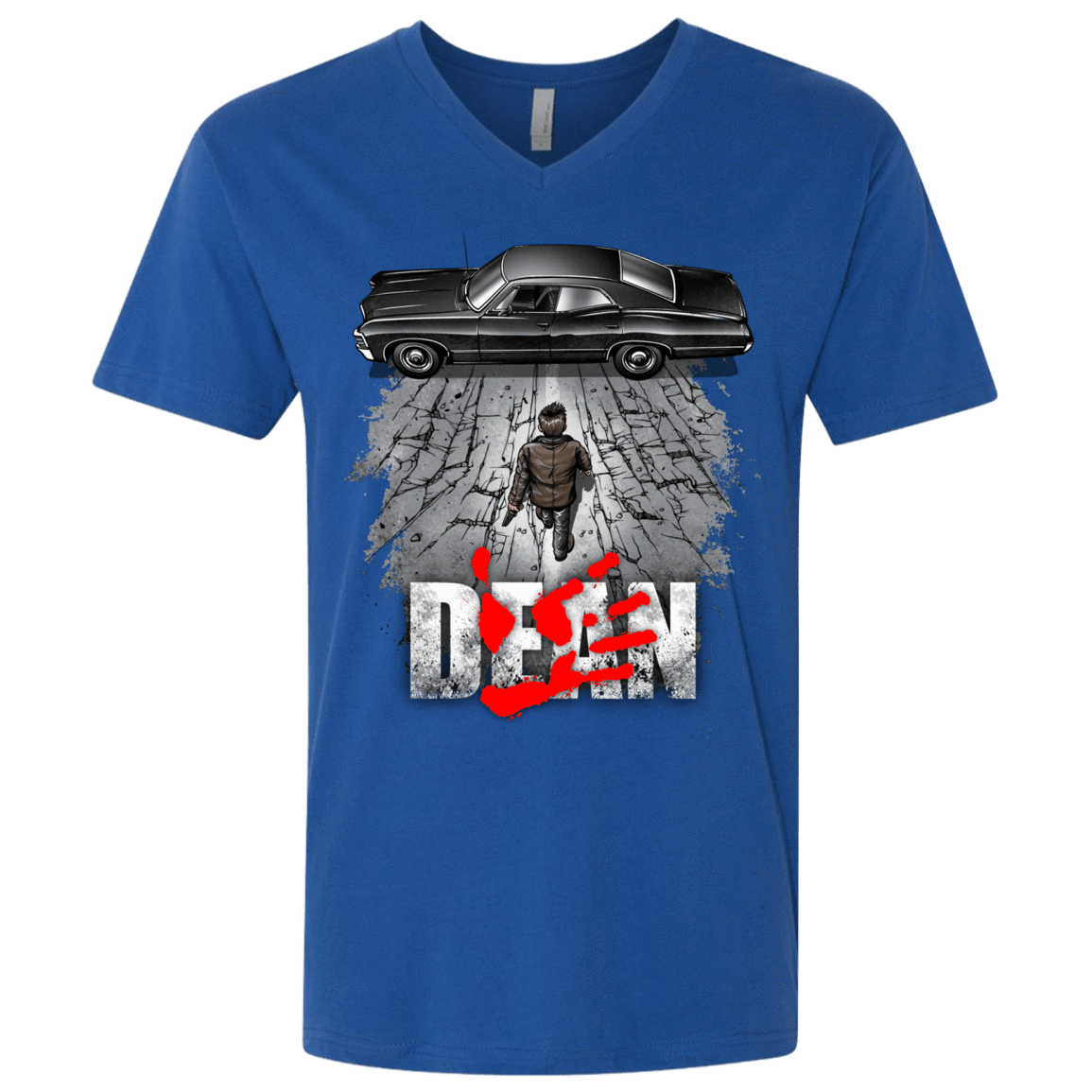 T-Shirts Royal / X-Small Dean Men's Premium V-Neck