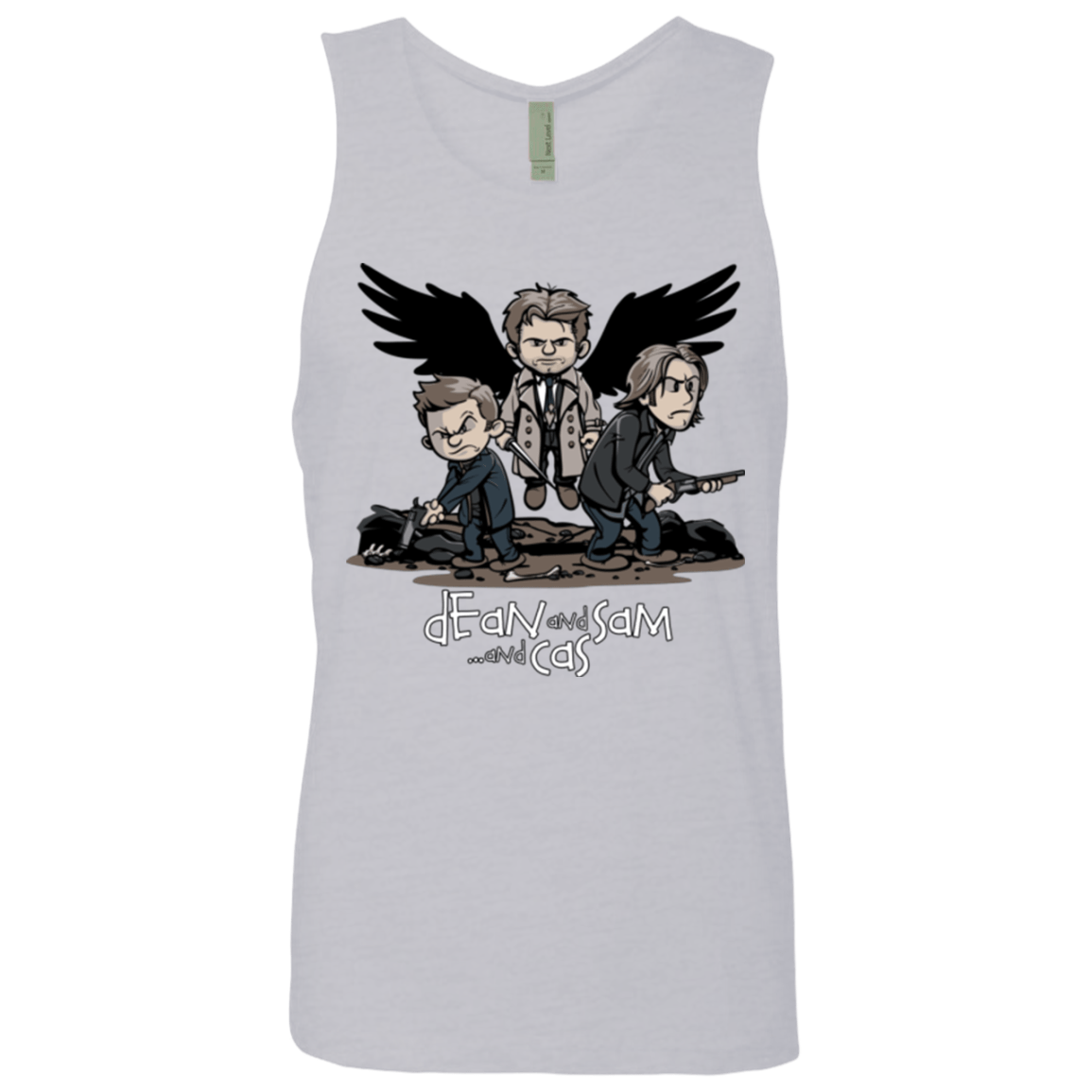 T-Shirts Heather Grey / Small Dean Sam Cas Men's Premium Tank Top