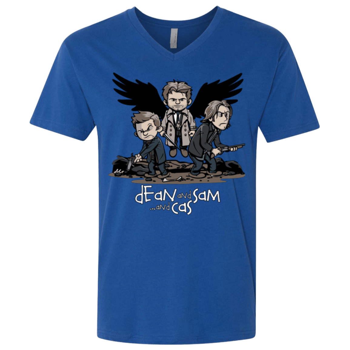 Dean Sam Cas Men's Premium V-Neck