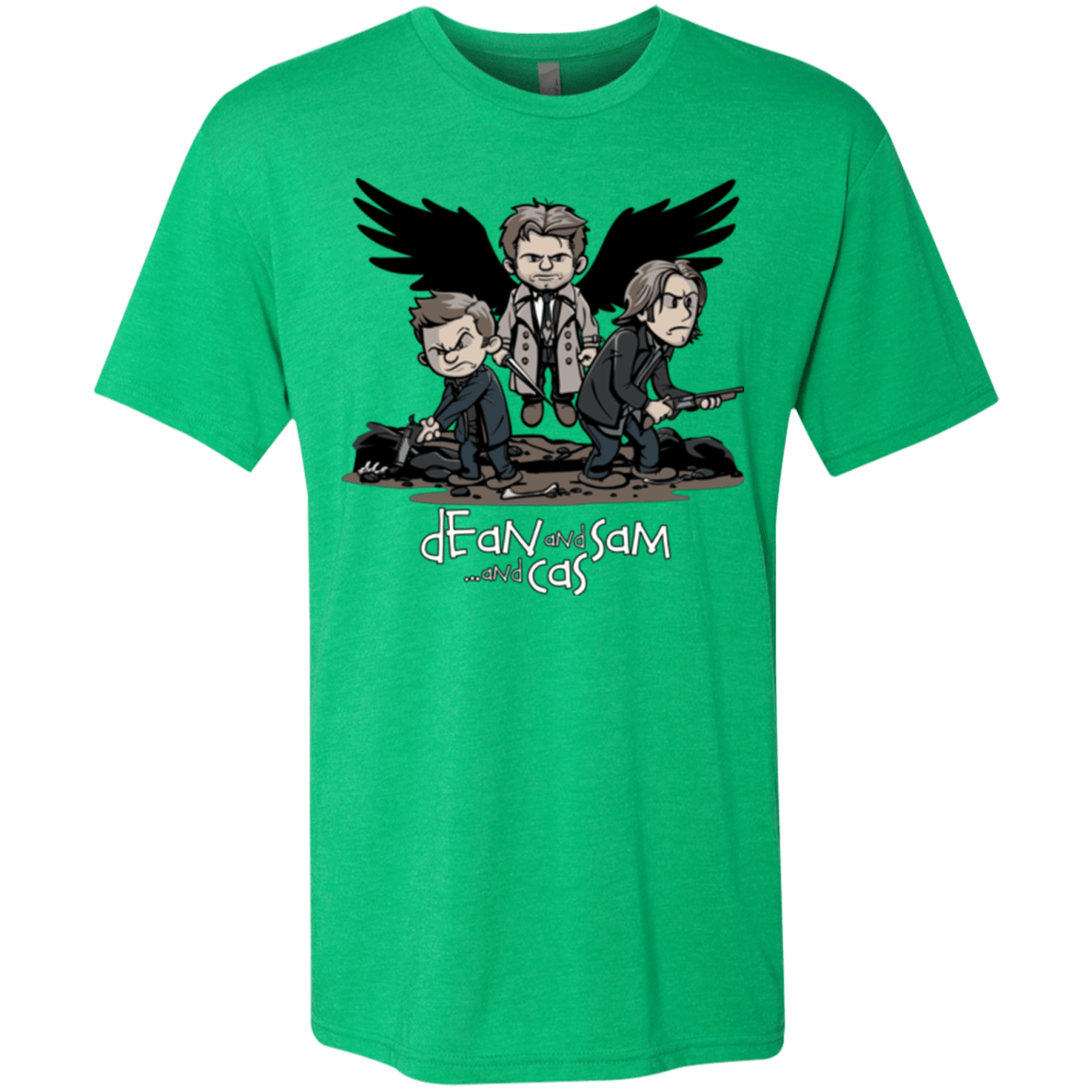T-Shirts Envy / Small Dean Sam Cas Men's Triblend T-Shirt