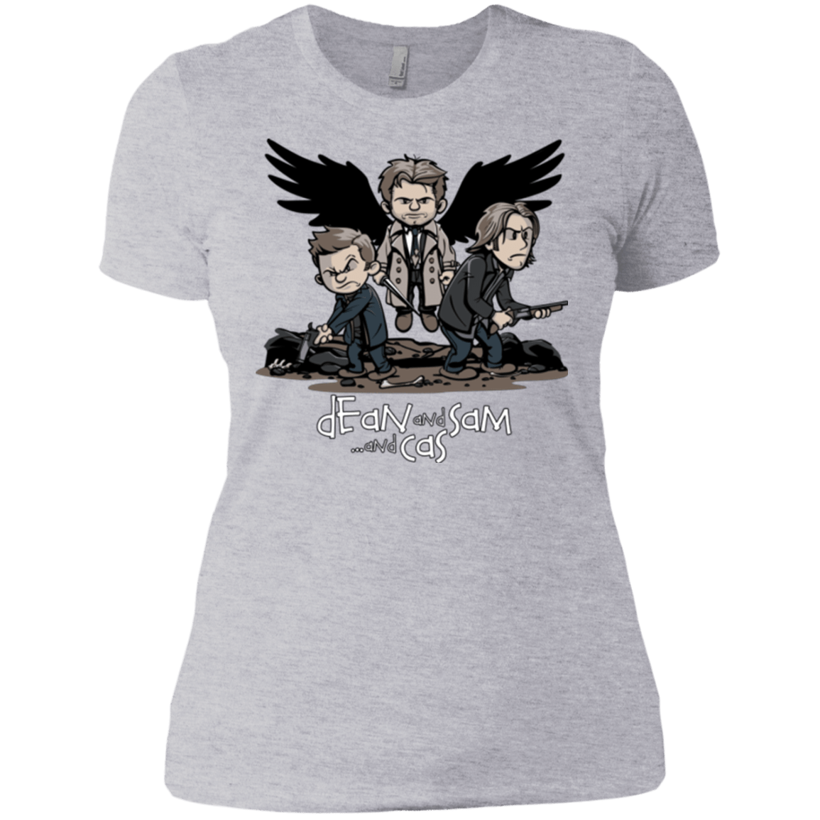 T-Shirts Heather Grey / X-Small Dean Sam Cas Women's Premium T-Shirt