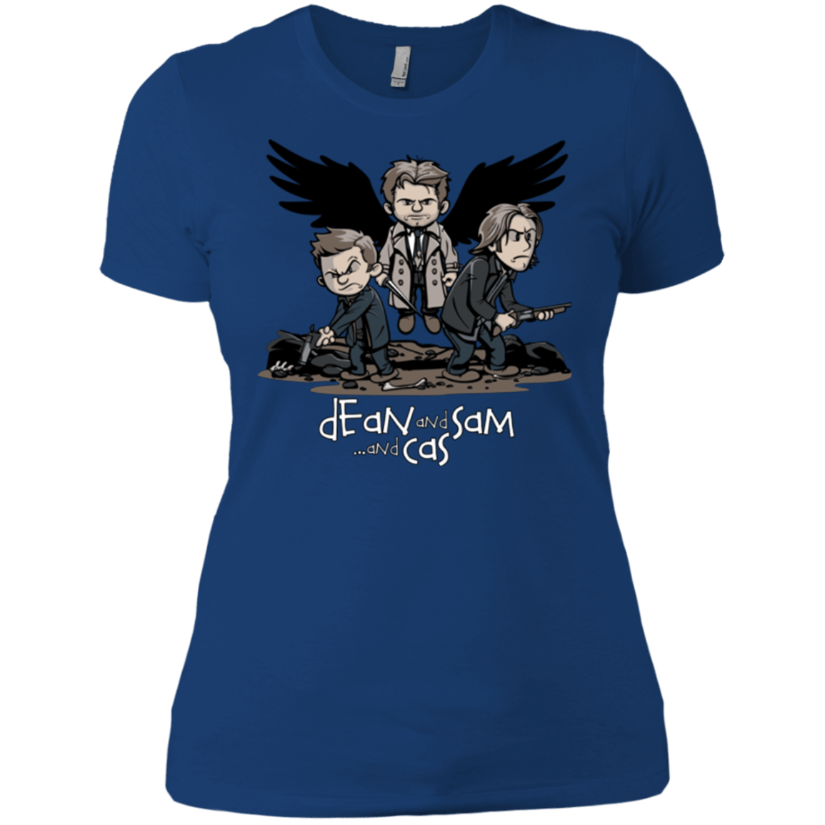 T-Shirts Royal / X-Small Dean Sam Cas Women's Premium T-Shirt